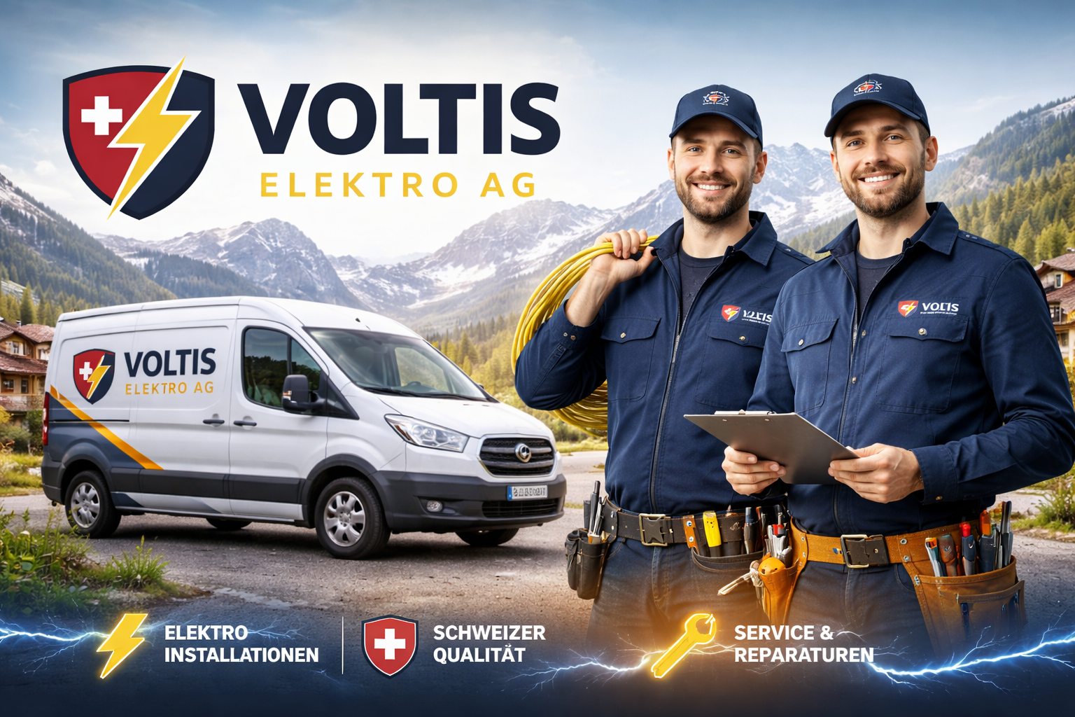 Techniker bei der Arbeit